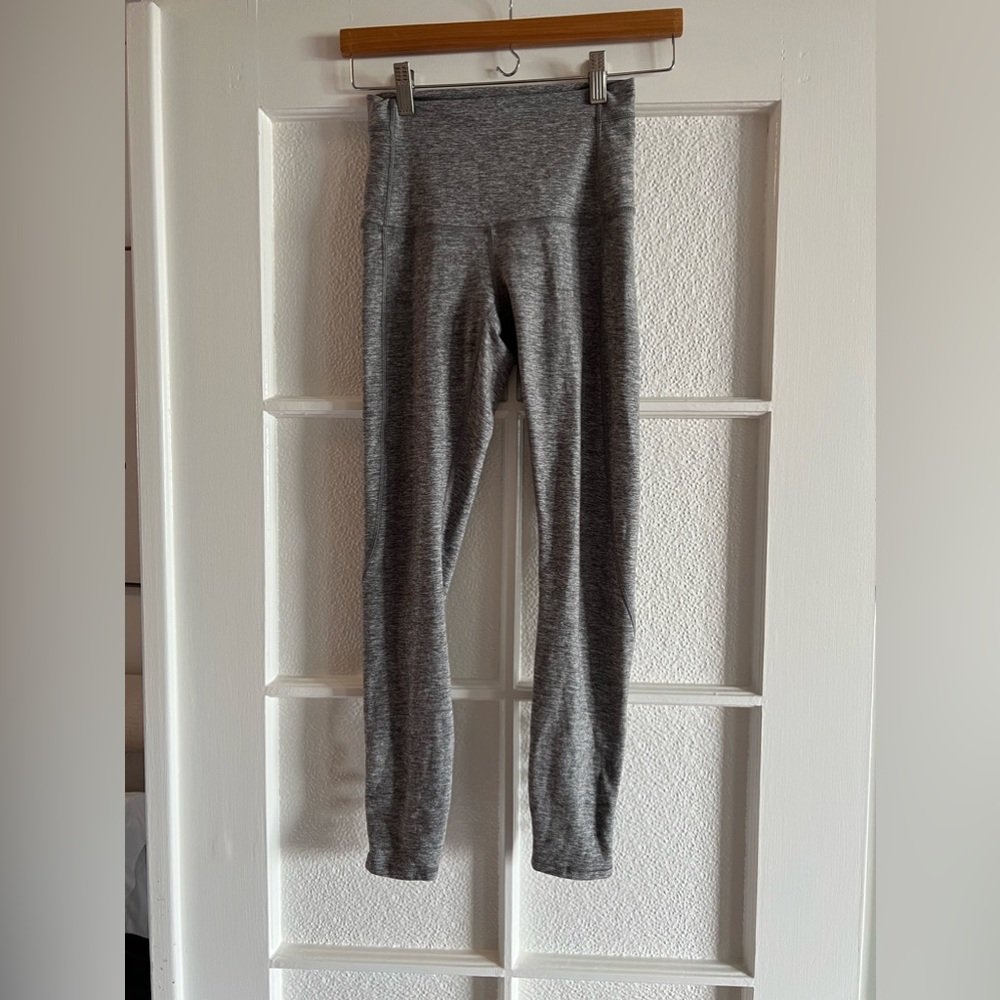 Gray lululemon leggings sz 2